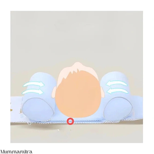Baby Head Shape Protection | Adjustable Fit | Cotton-Soft Sleep Pillow