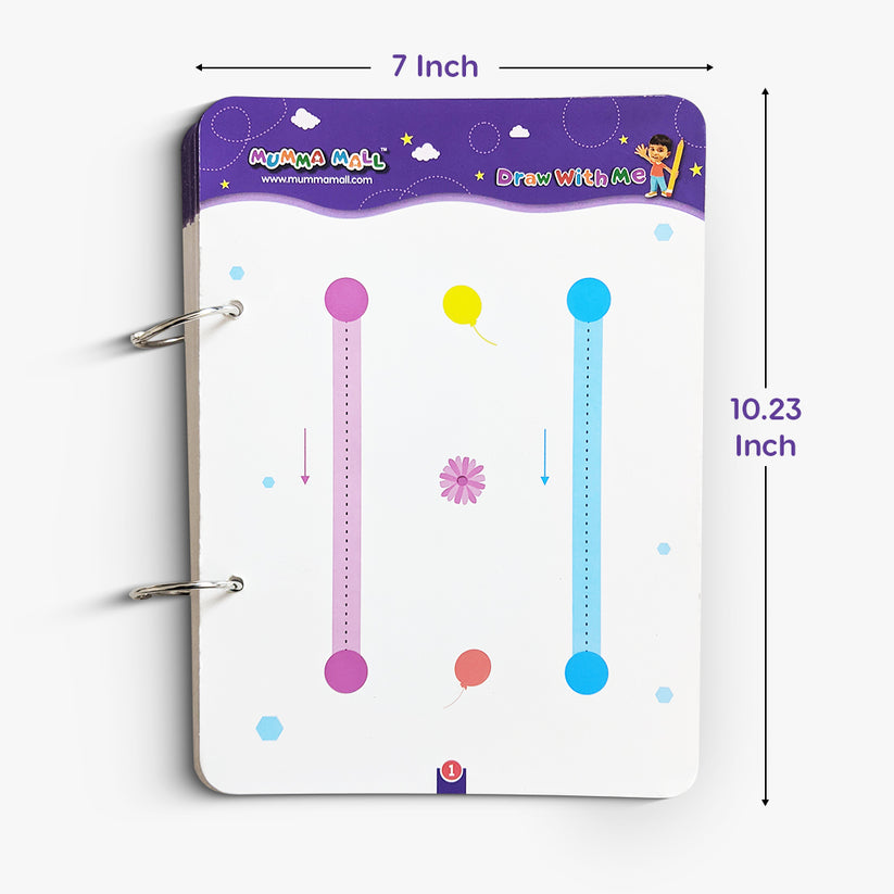 ABC & 123, Structure &Trace Practice Book | Magic Tracing Workbook For Handwriting & Coginitive Skill Improvement | (Free 2000 pages PDF) Encurage Curocity Towards Learning