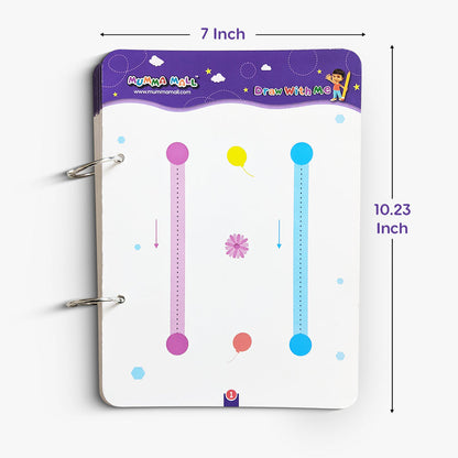 ABC & 123, Structure &Trace Practice Book | Magic Tracing Workbook For Handwriting & Coginitive Skill Improvement | (Free 2000 pages PDF) Encurage Curocity Towards Learning